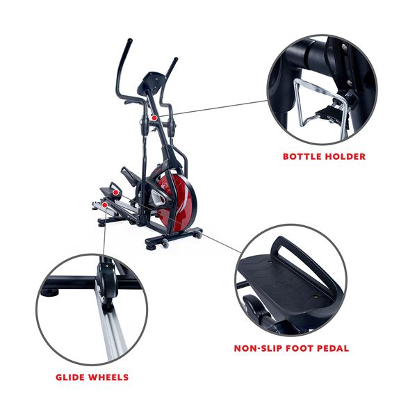 Ejercicio comercial Fitness Bicicleta spinning Non-Slip Pedal de